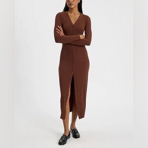 GRAHAM & SPENCERBUTTON DOWN CARDIGAN DRESS!